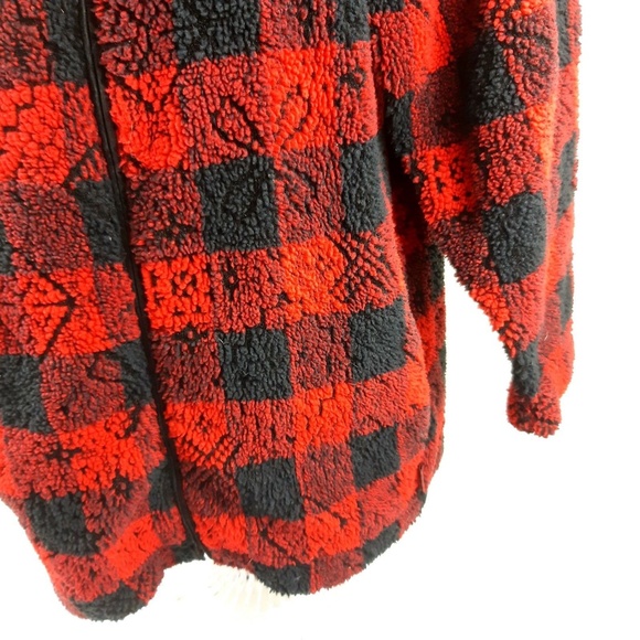 Woolrich Women’s Vintage Plaid Coat Jacket Small - Picture 4 of 8